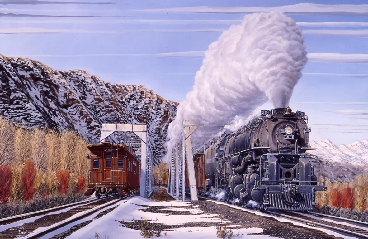 Reproductions for Sale — Railroad Art by Marc Desobeau, GRA - The